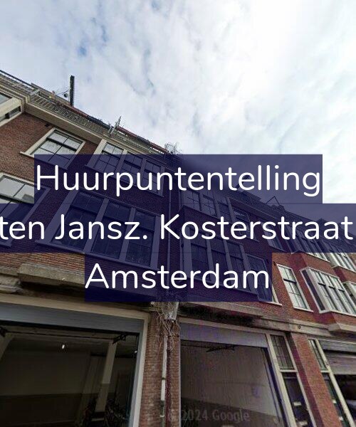 Foto gevel Huurpuntentelling voor Maarten Jansz. Kosterstraat 23-2, Amsterdam