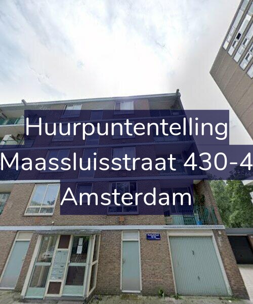 Foto gevel Huurpuntentelling voor Maassluisstraat 430-4, Amsterdam