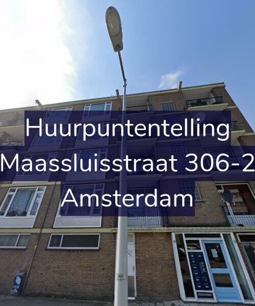 Foto gevel Huurpuntentelling voor Maassluisstraat 306-2, Amsterdam