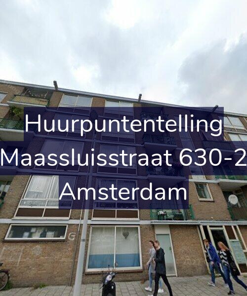 Foto gevel Huurpuntentelling voor Maassluisstraat 630-2, Amsterdam