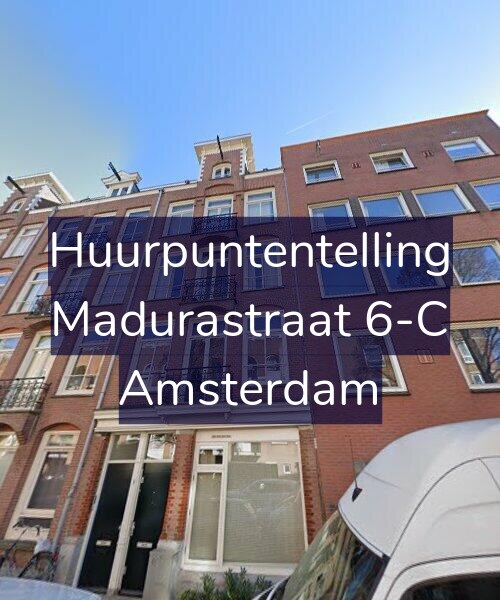 Foto gevel Huurpuntentelling voor Madurastraat 6-C, Amsterdam