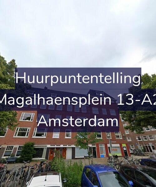 Foto gevel Huurpuntentelling voor Magalhaensplein 13-A2, Amsterdam