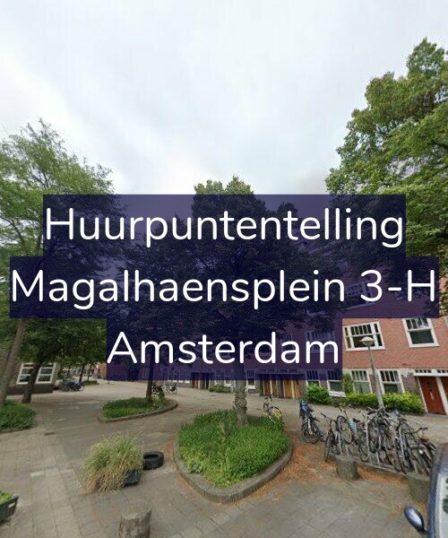 Foto gevel Huurpuntentelling voor Magalhaensplein 3-H, Amsterdam