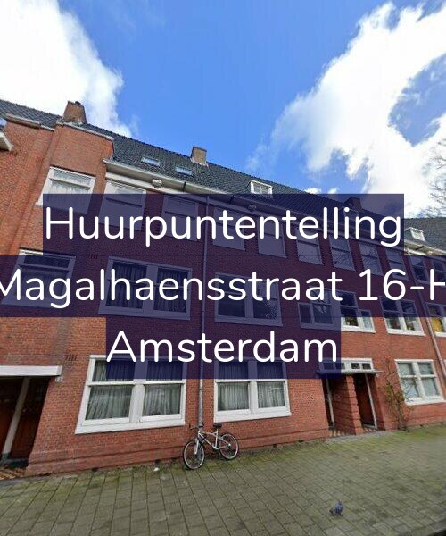 Foto gevel Huurpuntentelling voor Magalhaensstraat 16-H, Amsterdam