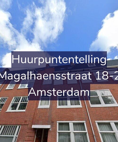 Foto gevel Huurpuntentelling voor Magalhaensstraat 18-2, Amsterdam