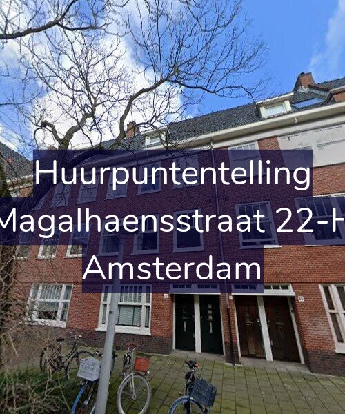 Foto gevel Huurpuntentelling voor Magalhaensstraat 22-H, Amsterdam