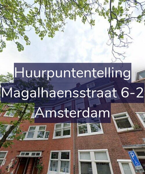Foto gevel Huurpuntentelling voor Magalhaensstraat 6-2, Amsterdam