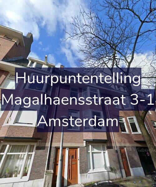 Foto gevel Huurpuntentelling voor Magalhaensstraat 3-1, Amsterdam