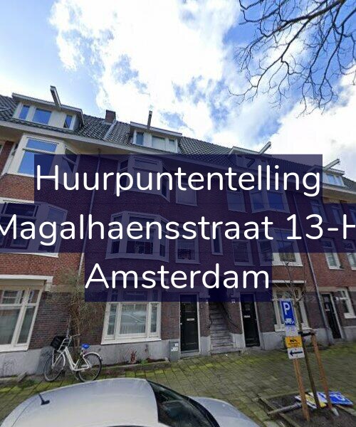 Foto gevel Huurpuntentelling voor Magalhaensstraat 13-H, Amsterdam
