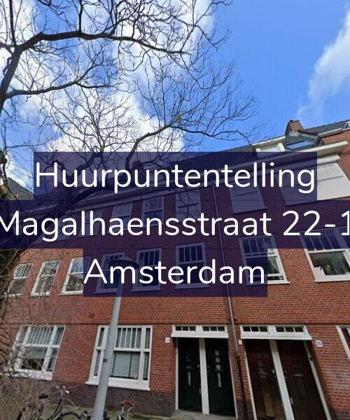 Foto gevel Huurpuntentelling voor Magalhaensstraat 22-1, Amsterdam