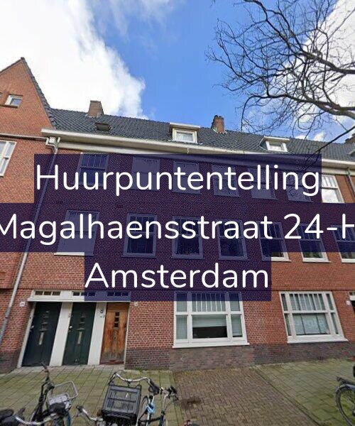 Foto gevel Huurpuntentelling voor Magalhaensstraat 24-H, Amsterdam