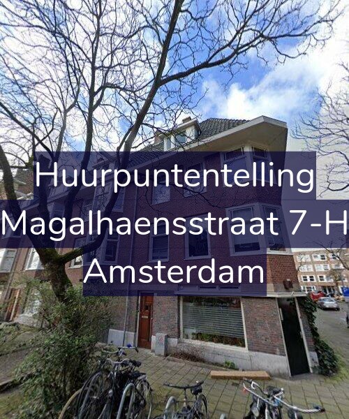 Foto gevel Huurpuntentelling voor Magalhaensstraat 7-H, Amsterdam