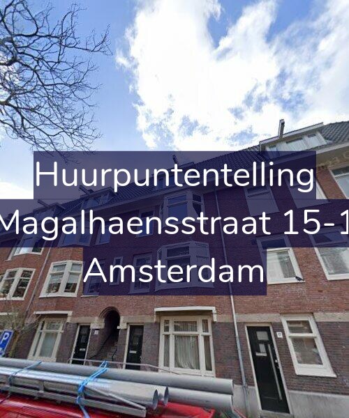 Foto gevel Huurpuntentelling voor Magalhaensstraat 15-1, Amsterdam