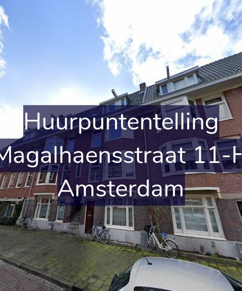 Foto gevel Huurpuntentelling voor Magalhaensstraat 11-H, Amsterdam