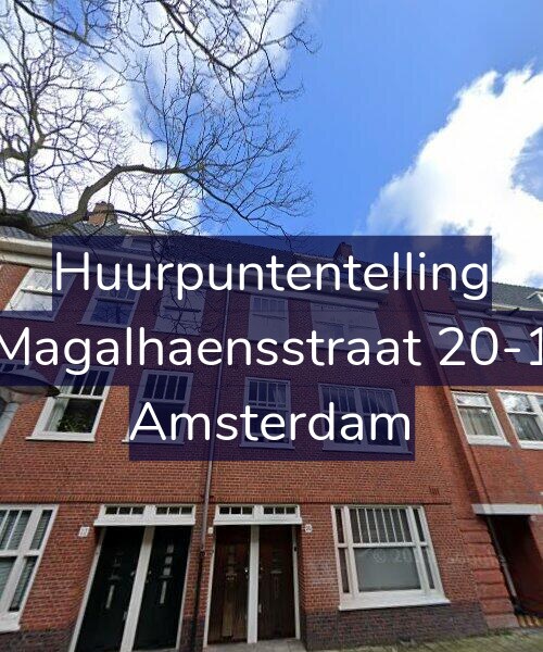 Foto gevel Huurpuntentelling voor Magalhaensstraat 20-1, Amsterdam