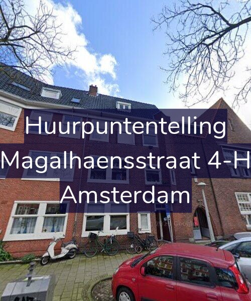 Foto gevel Huurpuntentelling voor Magalhaensstraat 4-H, Amsterdam