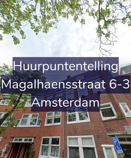 Foto gevel Huurpuntentelling voor Magalhaensstraat 6-3, Amsterdam