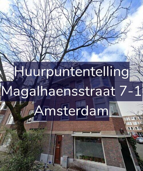 Foto gevel Huurpuntentelling voor Magalhaensstraat 7-1, Amsterdam