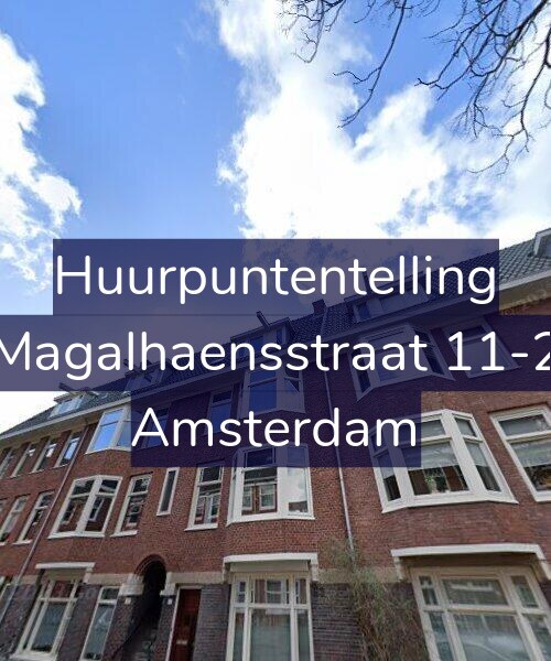 Foto gevel Huurpuntentelling voor Magalhaensstraat 11-2, Amsterdam