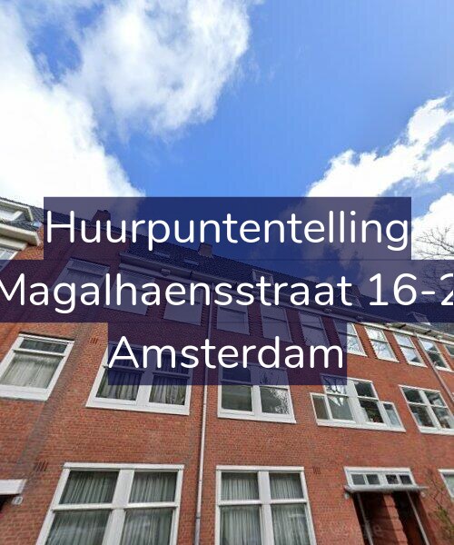 Foto gevel Huurpuntentelling voor Magalhaensstraat 16-2, Amsterdam