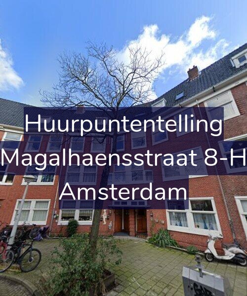 Foto gevel Huurpuntentelling voor Magalhaensstraat 8-H, Amsterdam