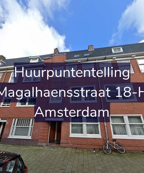 Foto gevel Huurpuntentelling voor Magalhaensstraat 18-H, Amsterdam