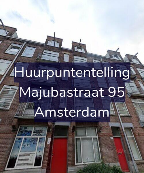 Foto gevel Huurpuntentelling voor Majubastraat 95, Amsterdam