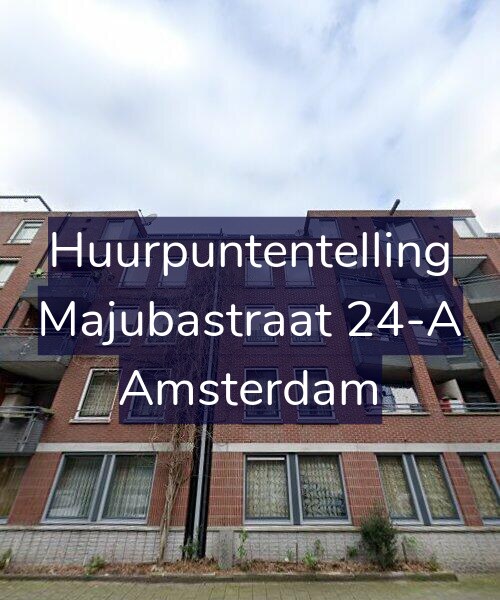 Foto gevel Huurpuntentelling voor Majubastraat 24-A, Amsterdam