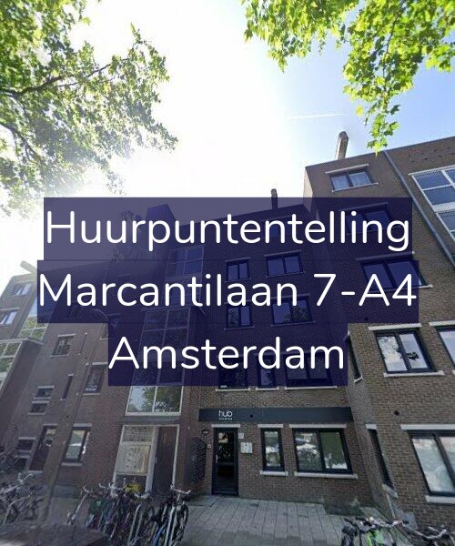 Foto gevel Huurpuntentelling voor Marcantilaan 7-A4, Amsterdam