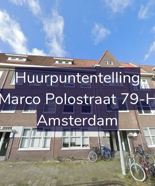 Foto gevel Huurpuntentelling voor Marco Polostraat 79-H, Amsterdam