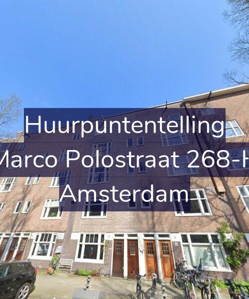 Foto gevel Huurpuntentelling voor Marco Polostraat 268-H, Amsterdam