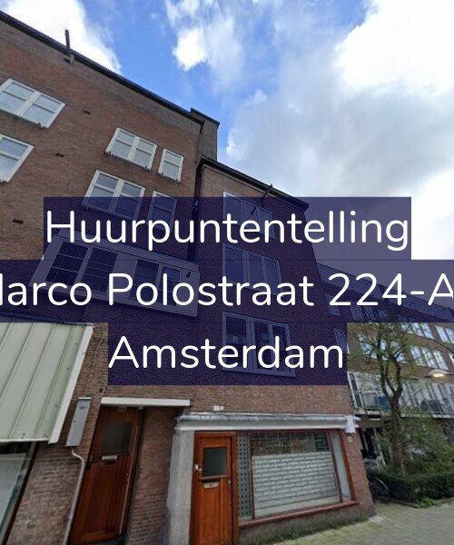 Foto gevel Huurpuntentelling voor Marco Polostraat 224-A2, Amsterdam