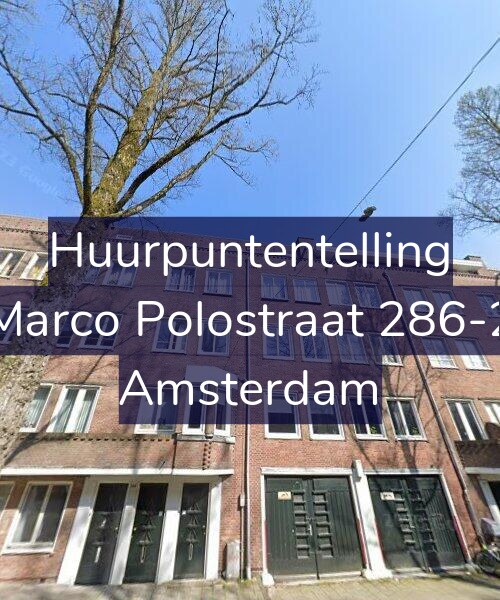Foto gevel Huurpuntentelling voor Marco Polostraat 286-2, Amsterdam