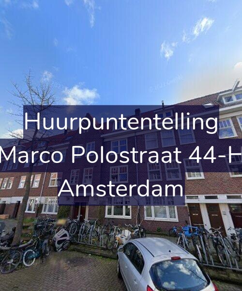 Foto gevel Huurpuntentelling voor Marco Polostraat 44-H, Amsterdam