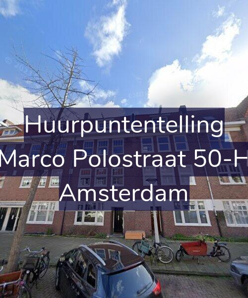 Foto gevel Huurpuntentelling voor Marco Polostraat 50-H, Amsterdam