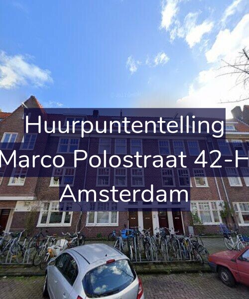 Foto gevel Huurpuntentelling voor Marco Polostraat 42-H, Amsterdam