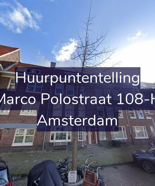Foto gevel Huurpuntentelling voor Marco Polostraat 108-H, Amsterdam