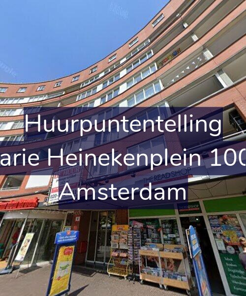 Foto gevel Huurpuntentelling voor Marie Heinekenplein 1004, Amsterdam