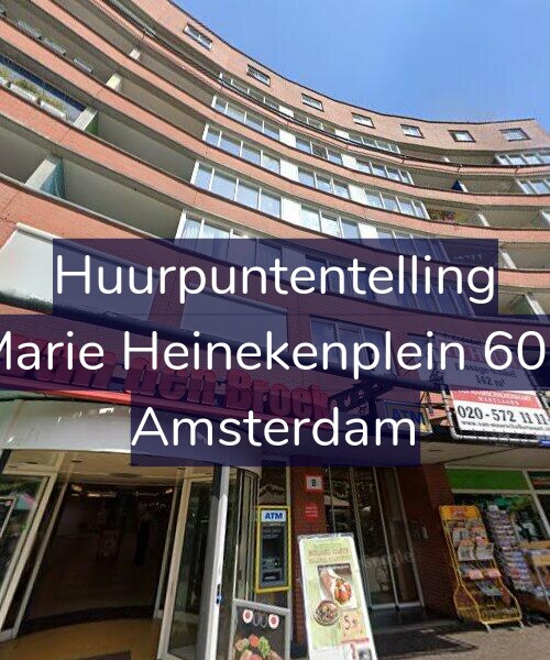Foto gevel Huurpuntentelling voor Marie Heinekenplein 604, Amsterdam