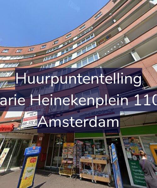 Foto gevel Huurpuntentelling voor Marie Heinekenplein 1103, Amsterdam