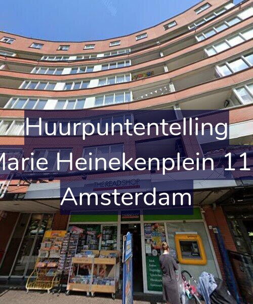 Foto gevel Huurpuntentelling voor Marie Heinekenplein 112, Amsterdam
