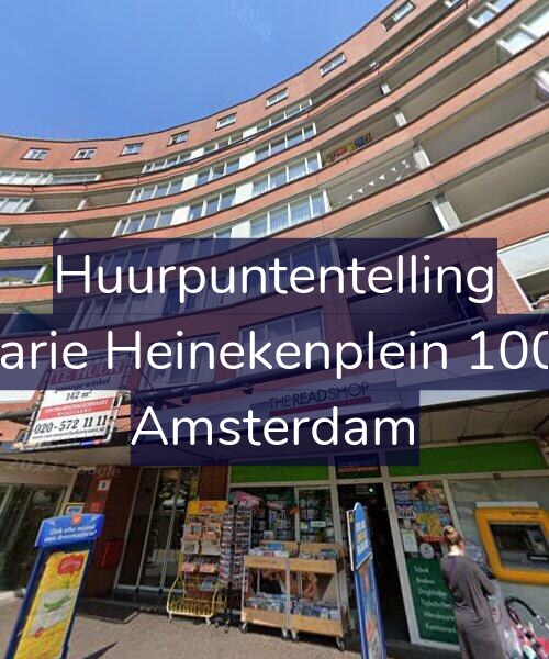 Foto gevel Huurpuntentelling voor Marie Heinekenplein 1001, Amsterdam
