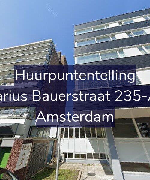 Foto gevel Huurpuntentelling voor Marius Bauerstraat 235-A5, Amsterdam