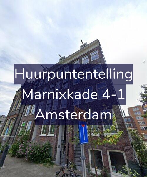 Foto gevel Huurpuntentelling voor Marnixkade 4-1, Amsterdam