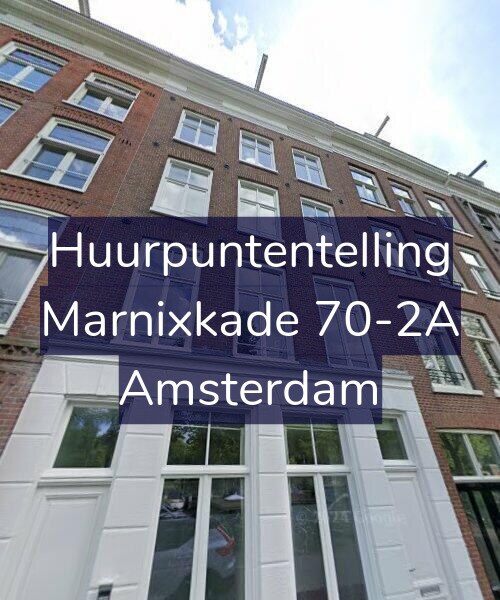 Foto gevel Huurpuntentelling voor Marnixkade 70-2A, Amsterdam
