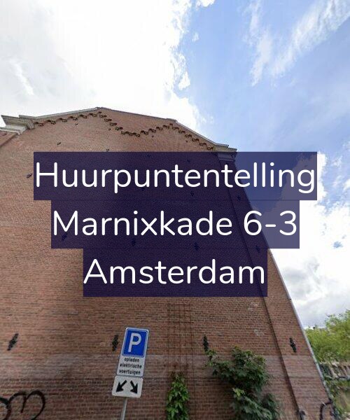 Foto gevel Huurpuntentelling voor Marnixkade 6-3, Amsterdam