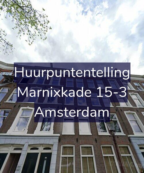 Foto gevel Huurpuntentelling voor Marnixkade 15-3, Amsterdam