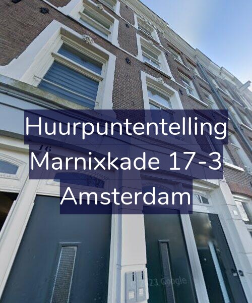 Foto gevel Huurpuntentelling voor Marnixkade 17-3, Amsterdam