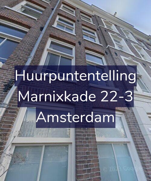 Foto gevel Huurpuntentelling voor Marnixkade 22-3, Amsterdam