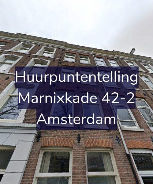 Foto gevel Huurpuntentelling voor Marnixkade 42-2, Amsterdam